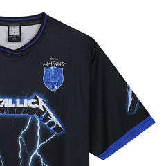 Amplified Rock FC Metallica Football Shirt - Official Licensed Product