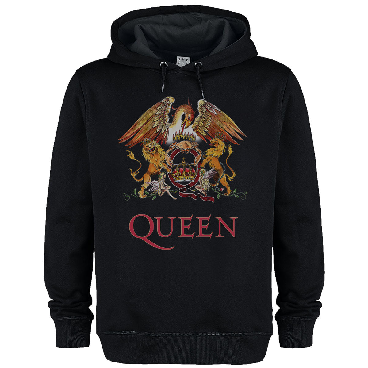 Amplified Queen Unisex Hoodie - Royal Crest- Official Licensed Product