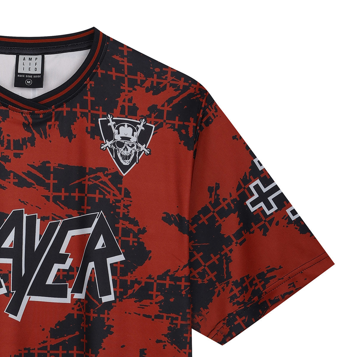 Amplified Rock FC Slayer Football Shirt - Official Licensed Product