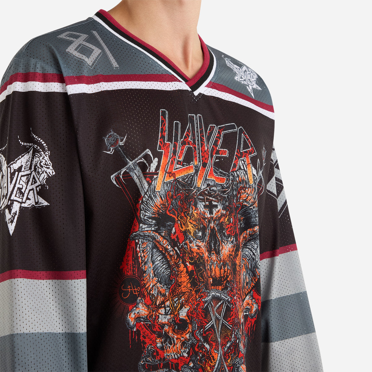 Amplified Slayer Hockey Jersey - Official Licensed Product