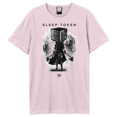 Amplified Sleep Token Unisex T-Shirt - Axe Samarui - Pink Official Licensed Design