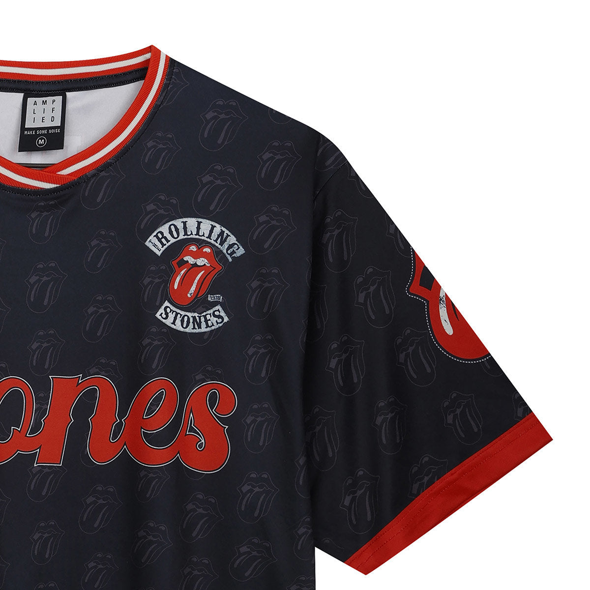 Amplified Rock FC The Rolling Stones Football Shirt - Official Licensed Product