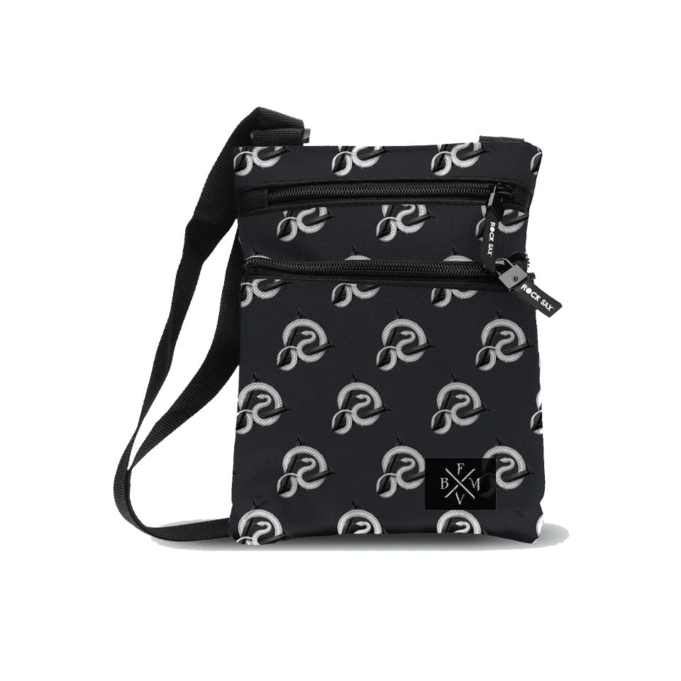 ROCKSAX BULLET FOR MY VALENTINE BODY BAG - GRAVITY PATTERN  OFFICIAL PRODUCT