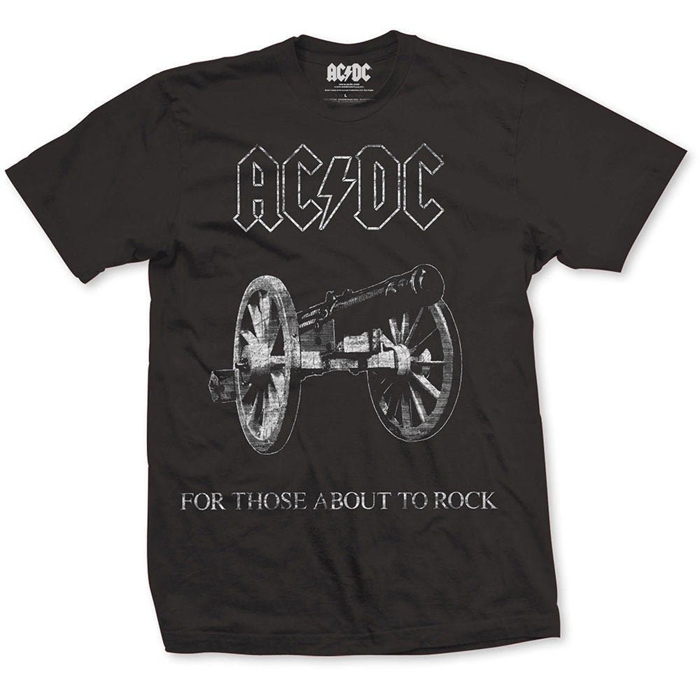 AC/DC T-Shirt - About to Rock Design - Unisex Official Licensed Design - Worldwide Shipping - Jelly Frog