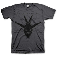 Alice in Chains T-Shirt - Black Skull - Unisex Official Licensed Design - Worldwide Shipping - Jelly Frog