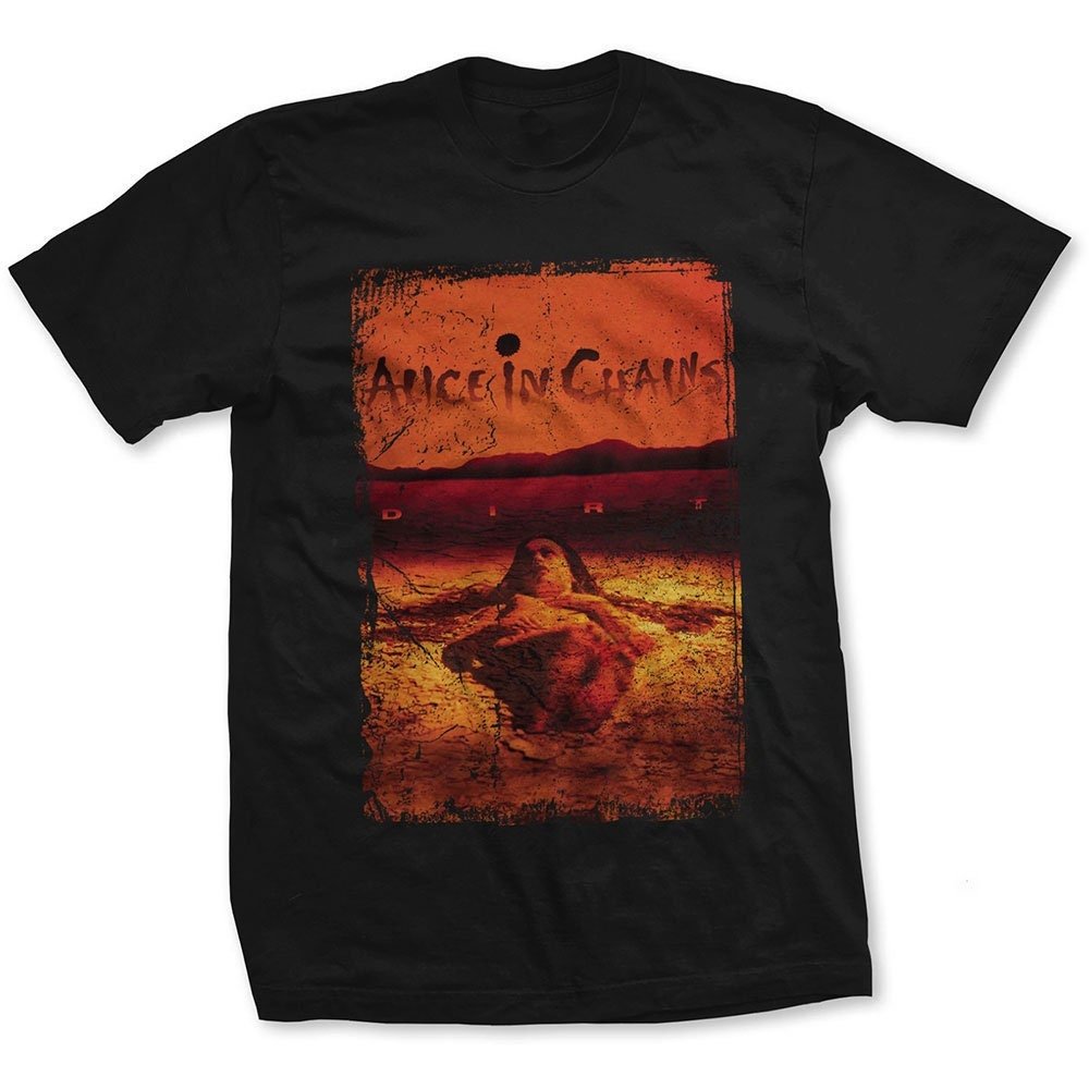 Alice in Chains T-Shirt - Dirt Album Cover - Unisex Official Licensed Design - Worldwide Shipping - Jelly Frog