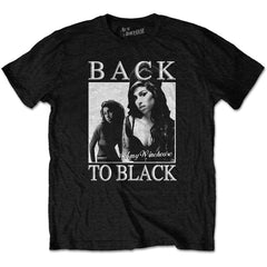 Amy Winehouse T-Shirt - Back to Black Photo - Unisex Official Licensed Design - Worldwide Shipping - Jelly Frog