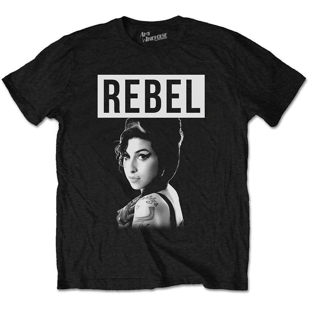 Amy Winehouse T-Shirt - Rebel Design - Unisex Official Licensed Design - Worldwide Shipping - Jelly Frog