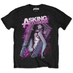 Asking Alexandria T-Shirt - Coffin Girl - Unisex Official Licensed Design - Worldwide Shipping - Jelly Frog