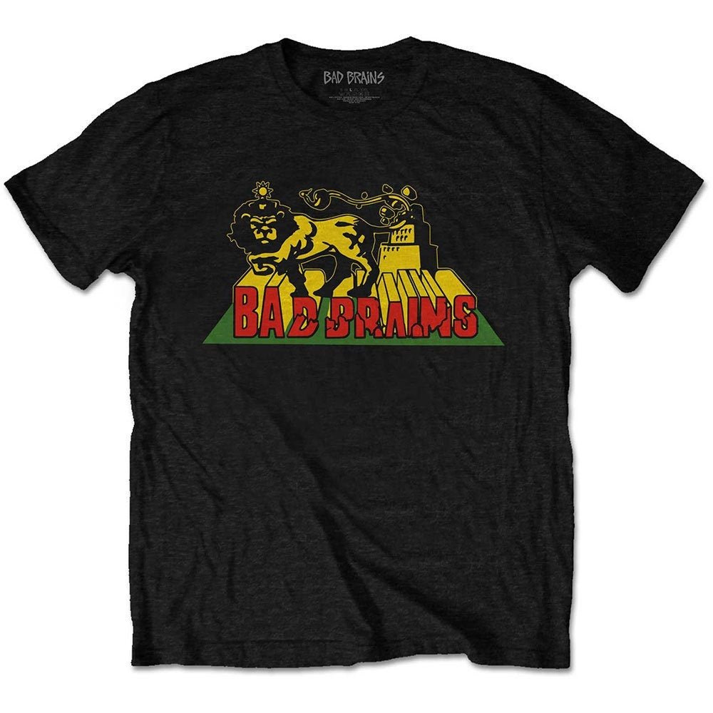 Bad Brains T-Shirt - Lion Crush - Unisex Official Licensed Design - Worldwide Shipping - Jelly Frog