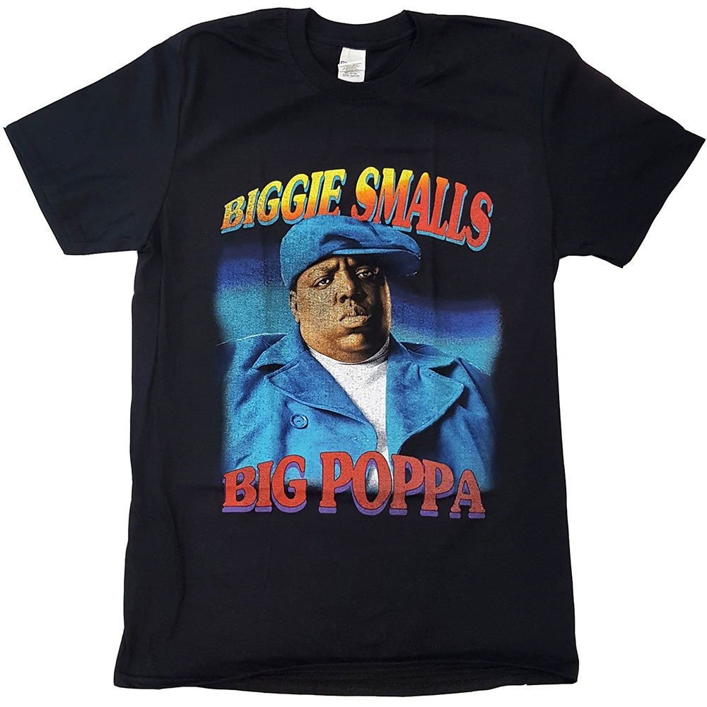 Biggie Smalls Adult T-Shirt - Big Poppa - Official Licensed Design - Worldwide Shipping - Jelly Frog