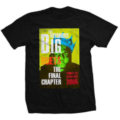Biggie Smalls Adult T-Shirt - Final Chapter - Official Licensed Design - Worldwide Shipping - Jelly Frog