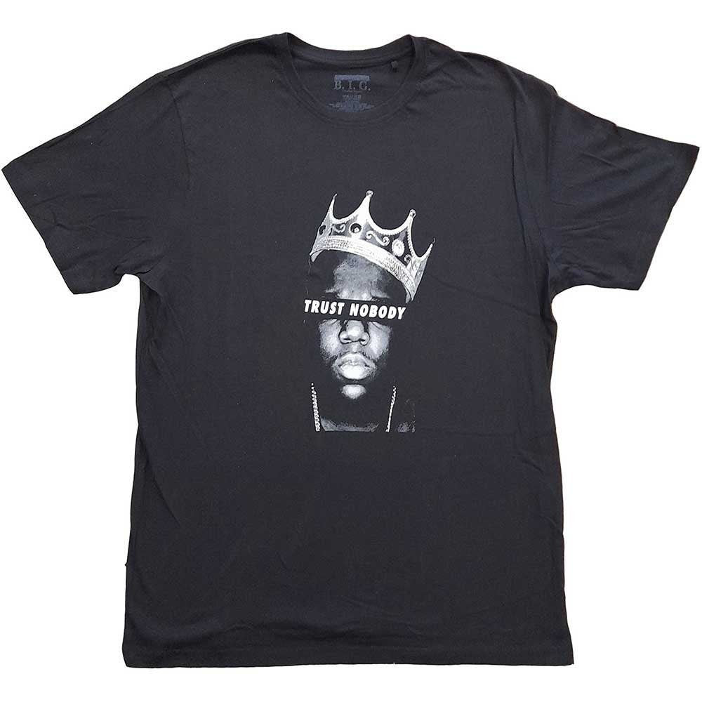 Biggie Smalls Adult T-Shirt - Trust Nobody - Official Licensed Design - Worldwide Shipping - Jelly Frog