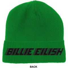 Billie Eilish Beanie Hat & Glove Gift Set - Blohsh Design - Official Licensed Design - Worldwide Shipping - Jelly Frog