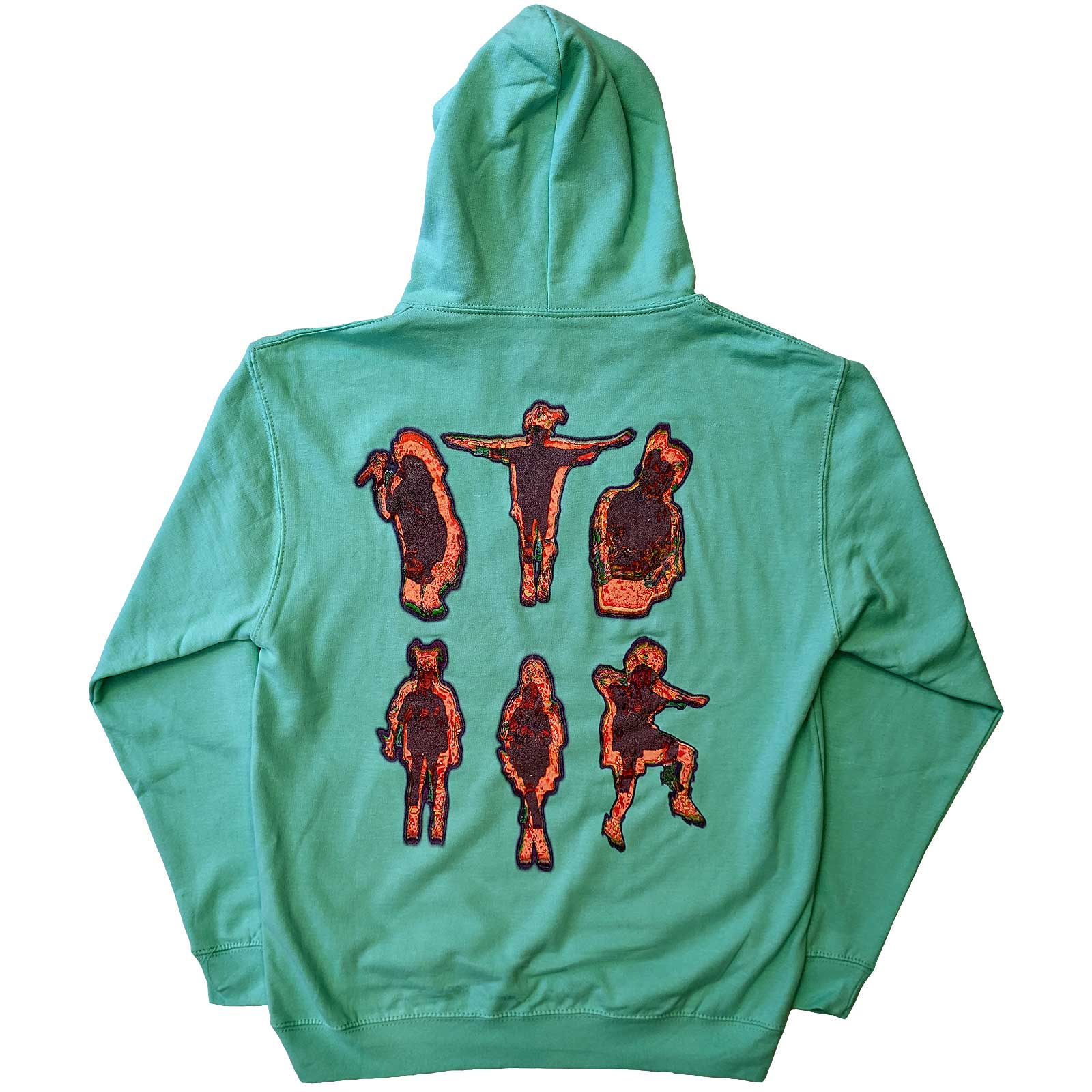 Billie Eilish Unisex Hoodie - Silhouettes - (Back Print ) Official Licensed Design - Jelly Frog