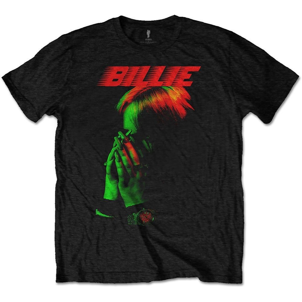 Billie Eilish Unisex T-Shirt - Hands Face Design - Official Licensed Design - Worldwide Shipping - Jelly Frog