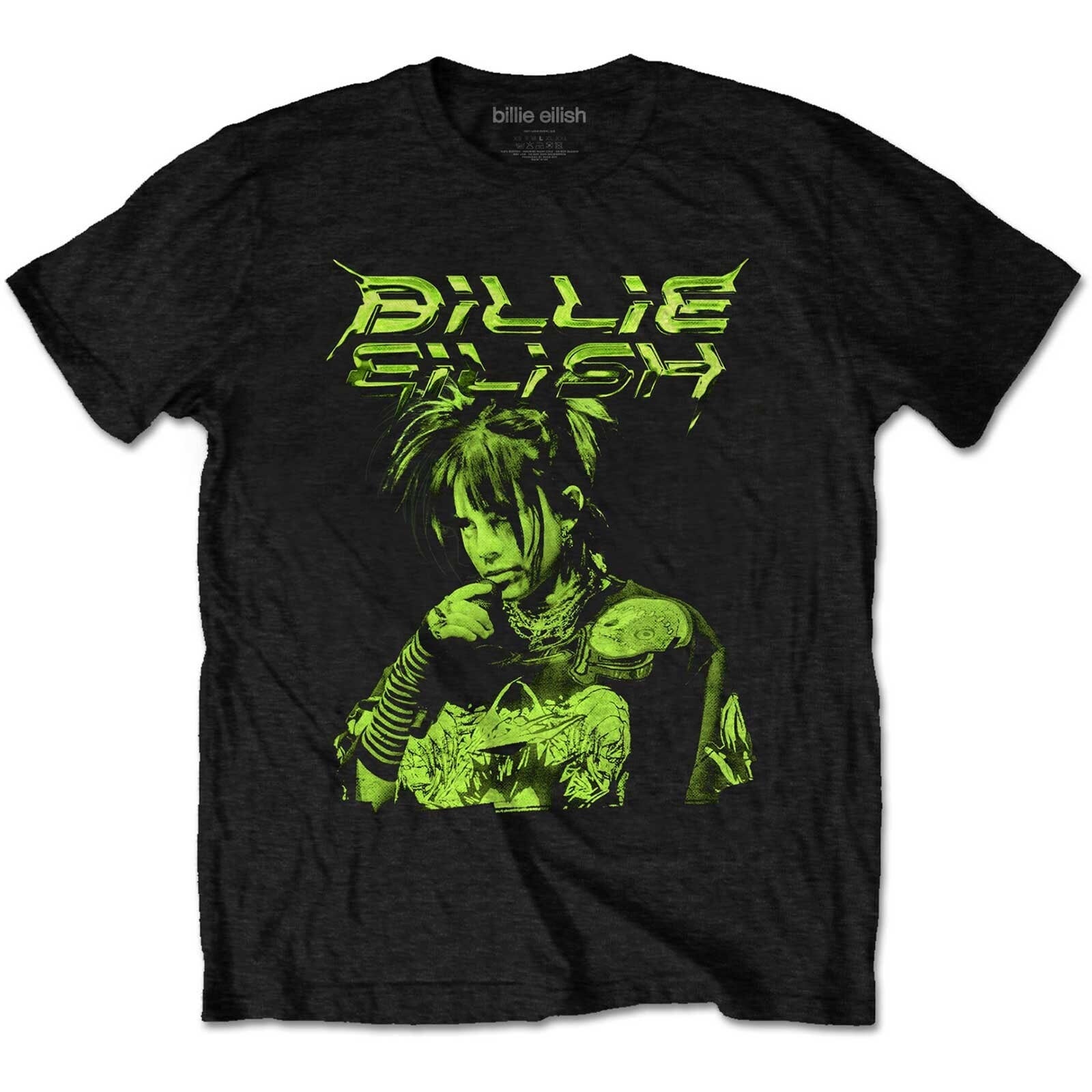Billie Eilish Unisex T-Shirt - Illustration - Official Licensed Design - Worldwide Shipping - Jelly Frog