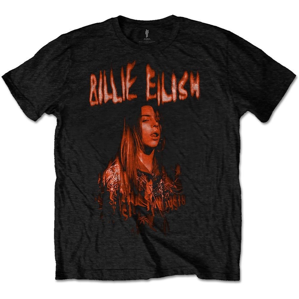 Billie Eilish Unisex T-Shirt - Spooky Design - Official Licensed Design - Worldwide Shipping - Jelly Frog