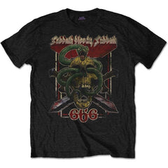 Black Sabbath Adult T-Shirt - Bloody Sabbath 666 - Official Licensed Design - Worldwide Shipping - Jelly Frog