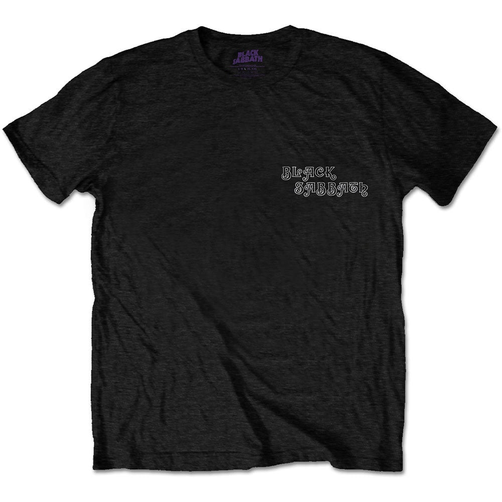 Black Sabbath Adult T-Shirt - Debut Album (Back Print) - Official Licensed Design - Worldwide Shipping - Jelly Frog
