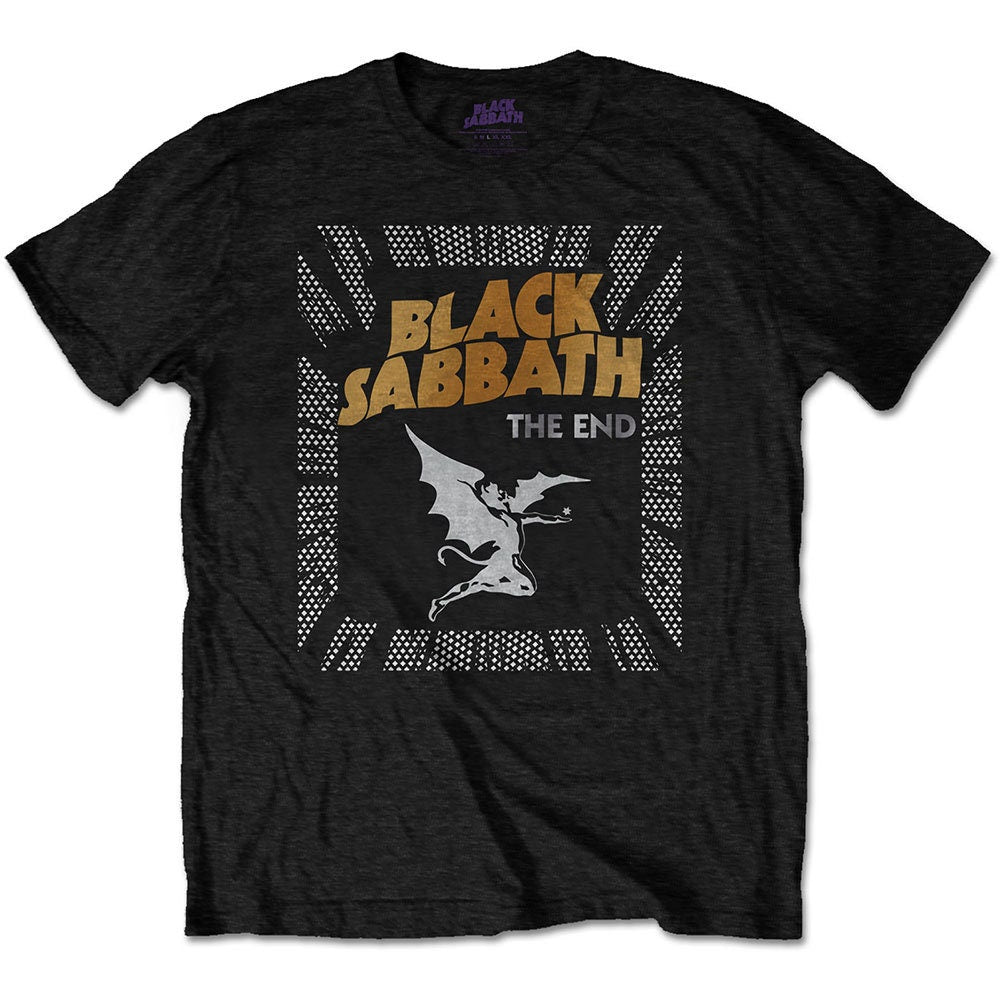 Black Sabbath Adult T-Shirt - The End Demon (Back Print) - Official Licensed Design - Worldwide Shipping - Jelly Frog