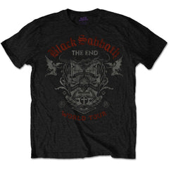 Black Sabbath Adult T-Shirt - The End Reading Skull - Official Licensed Design - Worldwide Shipping - Jelly Frog