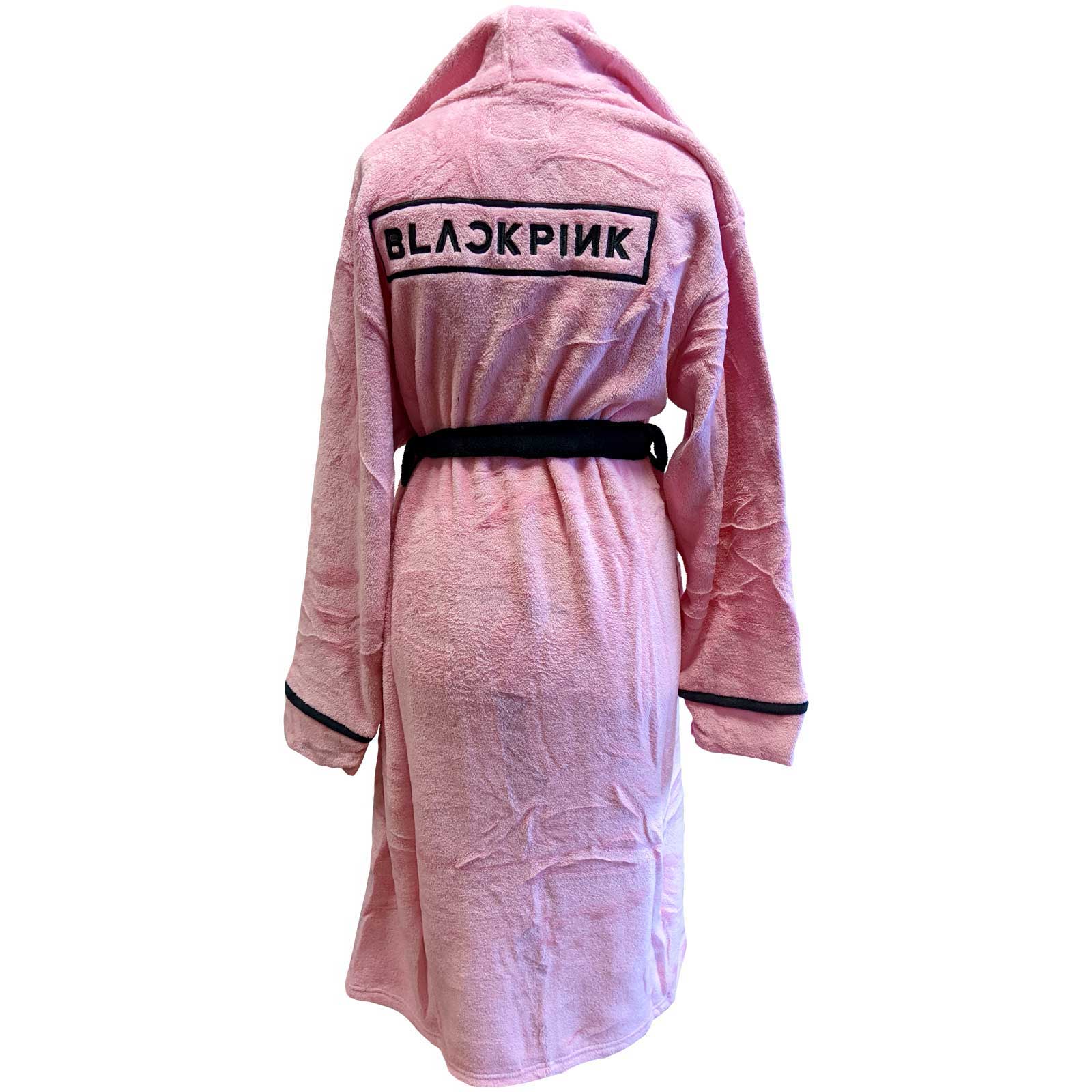 BlackPink Unisex Bathrobe - Logo - Pink Official Licensed Music Design - Jelly Frog