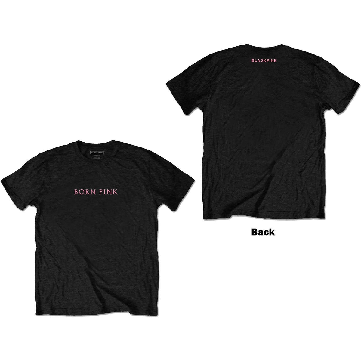 BlackPink Unisex T-Shirt - Born Pink (Back Print) Official Licensed Design - Worldwide Shipping - Jelly Frog