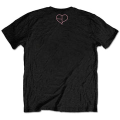 BlackPink Unisex T-Shirt - Love Sick (Back Print) Black Official Licensed Design - Worldwide Shipping - Jelly Frog