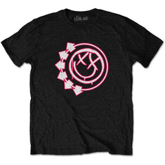 Blink 182 Kids T-Shirt - Six Arrow Smiley - Black Kids Official Licensed Design - Worldwide Shipping - Jelly Frog