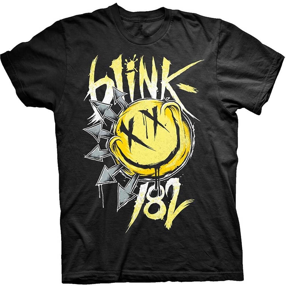 Blink 182 T-Shirt - Big Smile - Unisex Official Licensed Design - Worldwide Shipping - Jelly Frog
