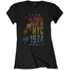 Blondie Ladies T-Shirt - Made in NYC - Official Licensed Design - Jelly Frog