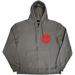 Blur Unisex Hoodie - Circle Logo (Back Print) - Zipped Official Licensed Design - Worldwide Shipping - Jelly Frog
