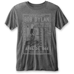 Bob Dylan Adult T-Shirt - Curry Hicks Cage (Burnout) - Official Licensed Design - Worldwide Shipping - Jelly Frog