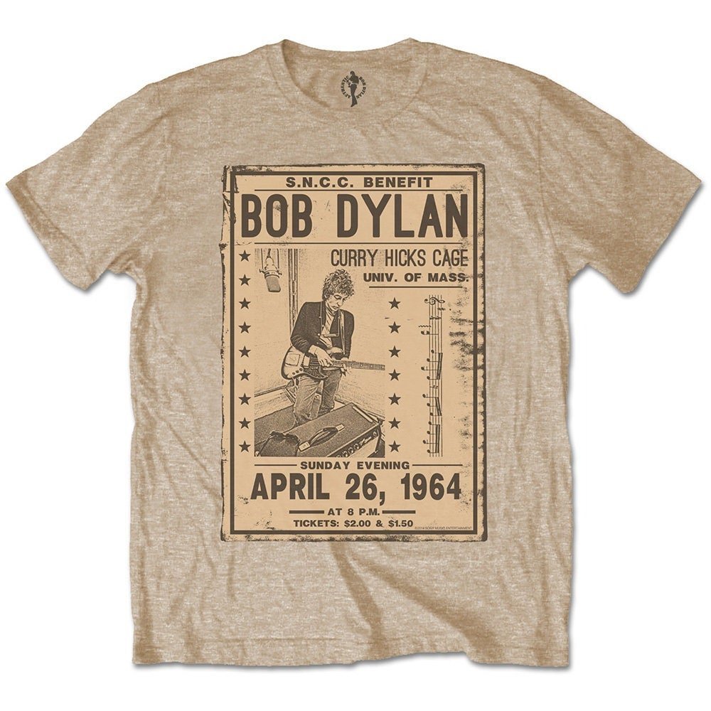 Bob Dylan Adult T-Shirt - Flyer - Official Licensed Design - Worldwide Shipping - Jelly Frog
