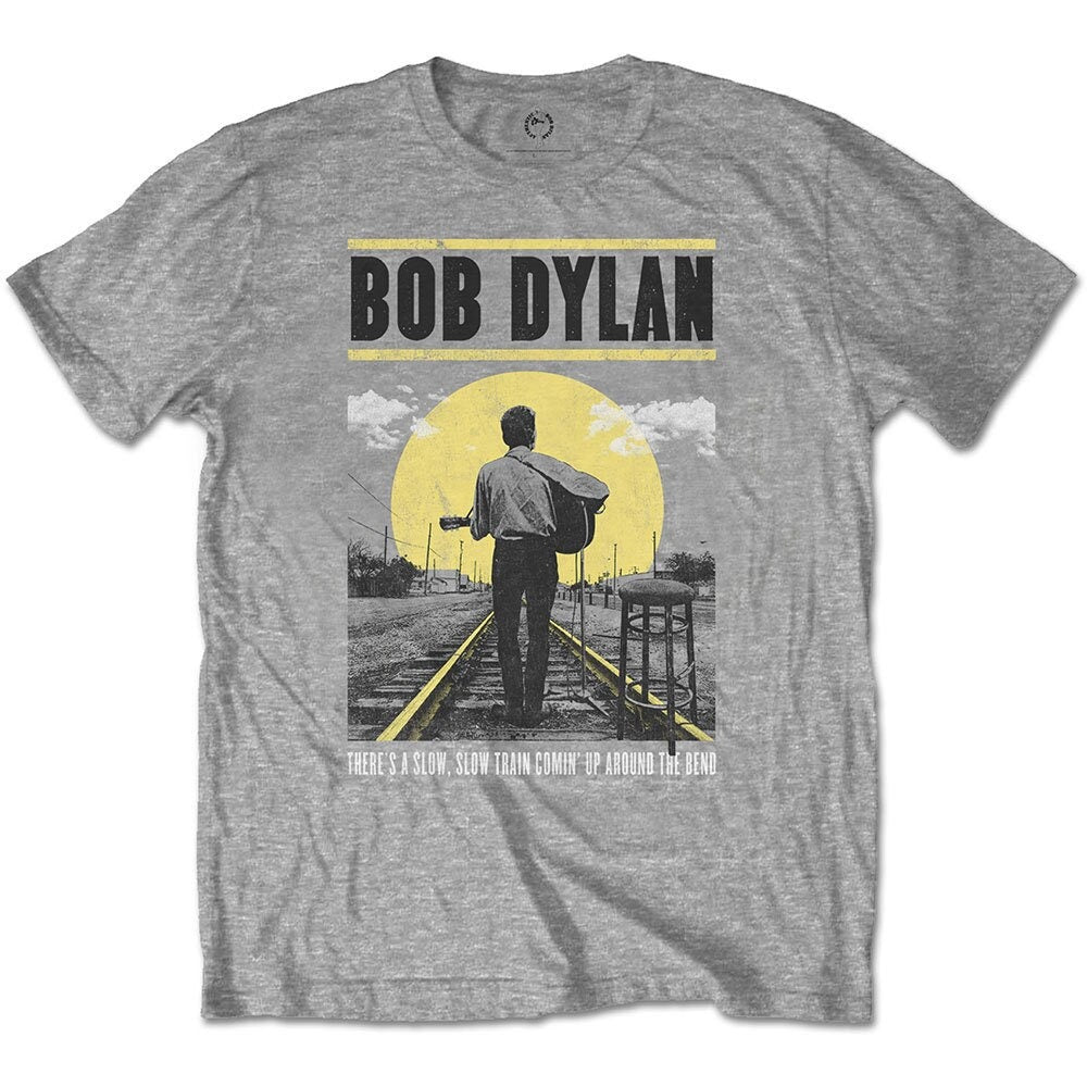 Bob Dylan Adult T-Shirt - Slow Train - Official Licensed Design - Worldwide Shipping - Jelly Frog