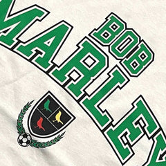 Bob Marley T-Shirt - Collegaite Crest - Unisex Ringer Official Licensed Design - Worldwide Shipping - Jelly Frog