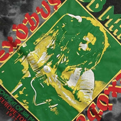 Bob Marley T-Shirt - Exodus Tie-Dye (Dye-Wash) - Unisex Official Licensed Design - Worldwide Shipping - Jelly Frog