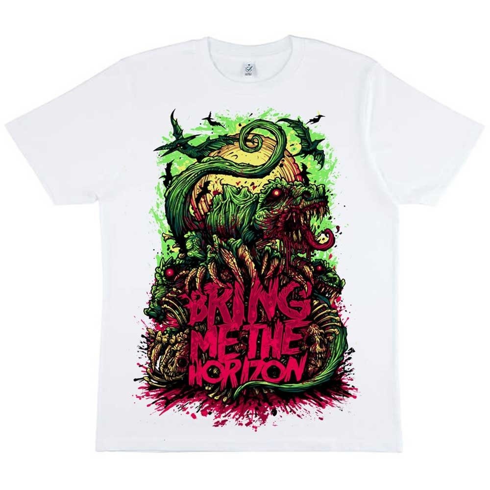 Bring Me The Horizon T-Shirt - Dinosaur - Official Licensed Design - Worldwide Shipping - Jelly Frog