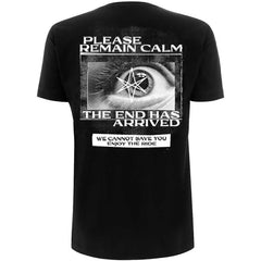 Bring Me The Horizon T-Shirt - Remain Calm (Back Print) - Official Licensed Design - Worldwide Shipping - Jelly Frog