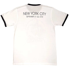 Bruce Springsteen T-Shirt - Unisex Ringer NYC (Back Print)- Unisex Official Licensed Design - Jelly Frog