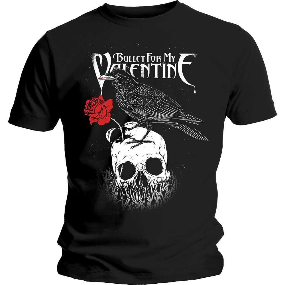 Bullet for My Valentine T-Shirt - Raven - Unisex Official Licensed Design - Worldwide Shipping - Jelly Frog
