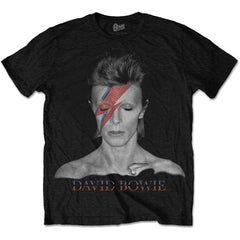 David Bowie Unisex T-Shirt - Aladdin Sane Design - Official Licensed Design - Worldwide Shipping - Jelly Frog
