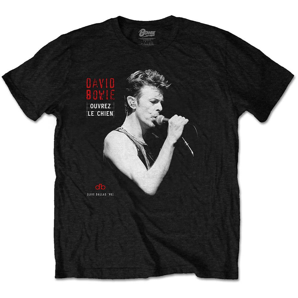 David Bowie Unisex T-Shirt - Dallas '95 (Back Print) - Official Licensed Design - Worldwide Shipping - Jelly Frog