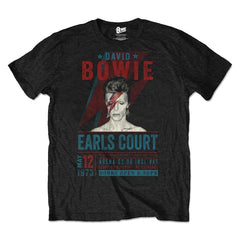 David Bowie Unisex T-Shirt - Earls Court '73 (Eco-Friendly) - Official Licensed Design - Worldwide Shipping - Jelly Frog