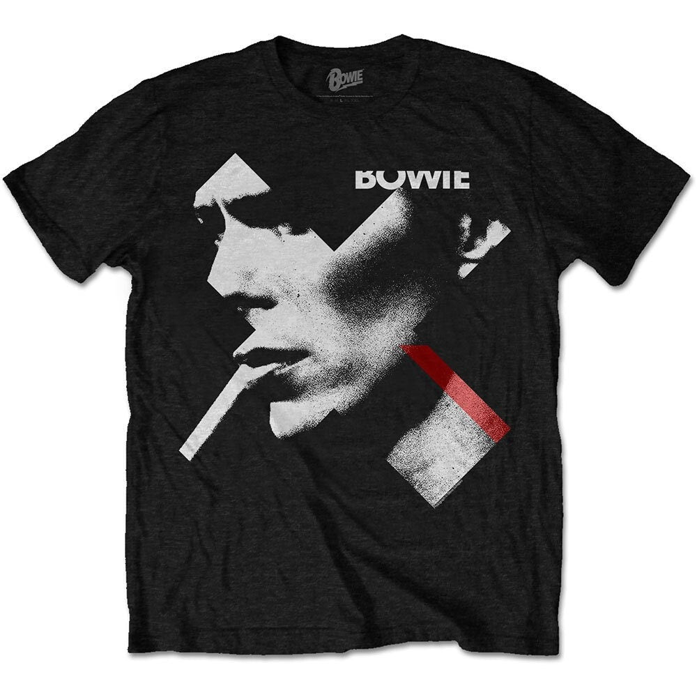 David Bowie Unisex T-Shirt - Smoke Red Design - Official Licensed Design - Worldwide Shipping - Jelly Frog