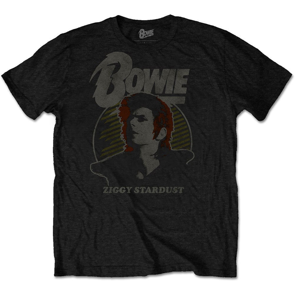 David Bowie Unisex T-Shirt - Vintage Ziggy Design - Official Licensed Design - Worldwide Shipping - Jelly Frog