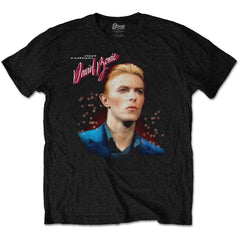 David Bowie Unisex T-Shirt - Young Amercians (Back Print) - Official Licensed Design - Worldwide Shipping - Jelly Frog
