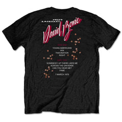 David Bowie Unisex T-Shirt - Young Americans Design - Official Licensed Design - Worldwide Shipping - Jelly Frog