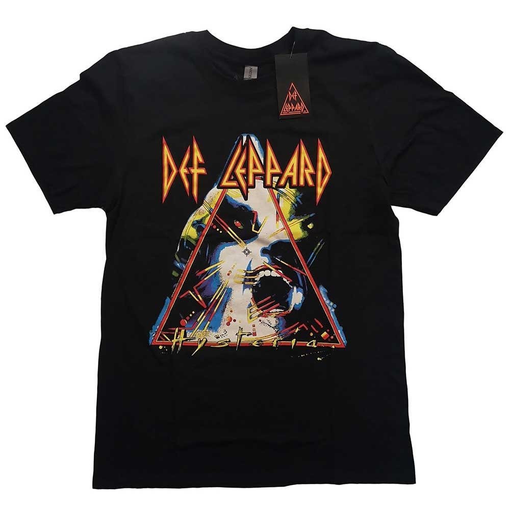 Def Leppard T-Shirt - Hysteria - Official Licensed Design - Worldwide Shipping - Jelly Frog